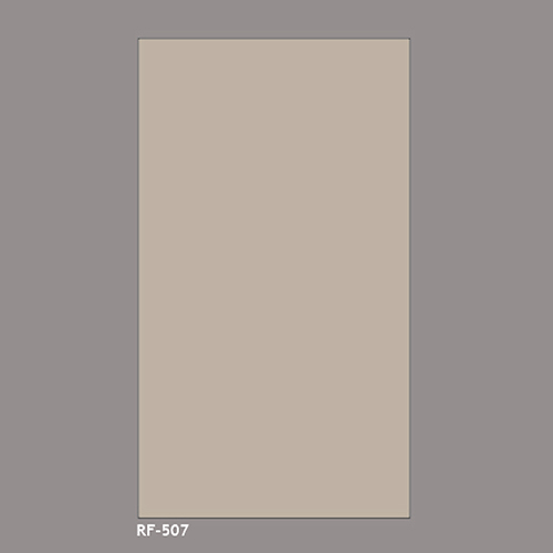 RF507 Solid Surface Laminates - Acrylic Resin, 2440x760mm, Solid Taupe | Fire Retardant, UV Resistant, Stain Resistant, Seamless Joint