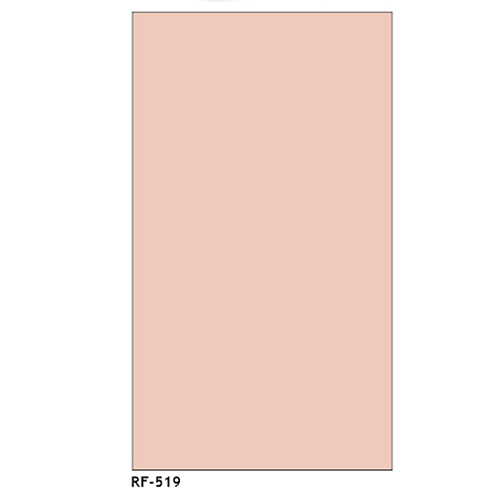 RF519 Solid Surface Laminates - Acrylic Resin Panels 8x4 ft Peach Pink, Fire Rated, Thermoformable, Microbial Resistant