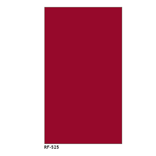 RF525 Solid Surface Laminates - Acrylic Resin Mineral Fillers, 2440x1220 mm, Red | Class 1 Fire Rating, Antibacterial, Scratch & Moisture Resistant