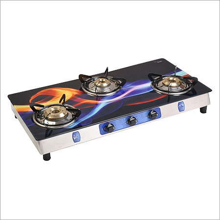 गैस चूल्हा तीन बर्नर