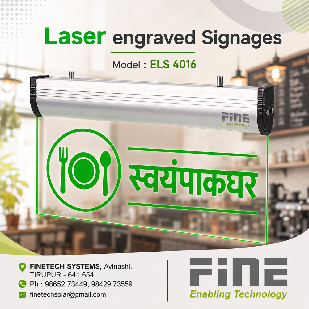 White Led Edge Light Hanging Type-els