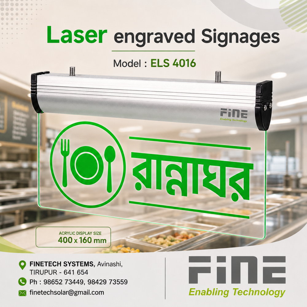 White Led Edge Light Hanging Type-els