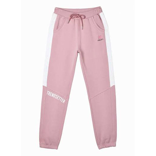 Girls Pink Regular Fit Lower