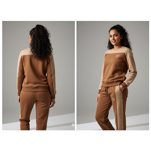 Ladies Brown Cord Set