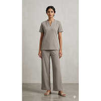 Grey Ladies Cord Set