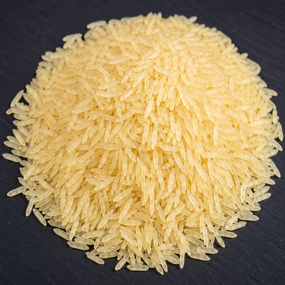 Sella Basmati Rice - Length Of 7.45 Mm, Golden Color | Extra Long Grain, 100% Purity, 24 Months Shelf Life, Sweet Taste
