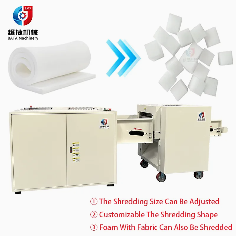 Sponge Crusher Latex Shredding Crushing Machine Price Foam Shredder Machine For Sale - Automatic Grade: Full