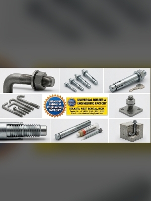 U Bolt - Stainless Steel 304, M6 to M36 Diameter, Galvanized Finish | Cold Formed, Heat Treated, Corrosion Resistant