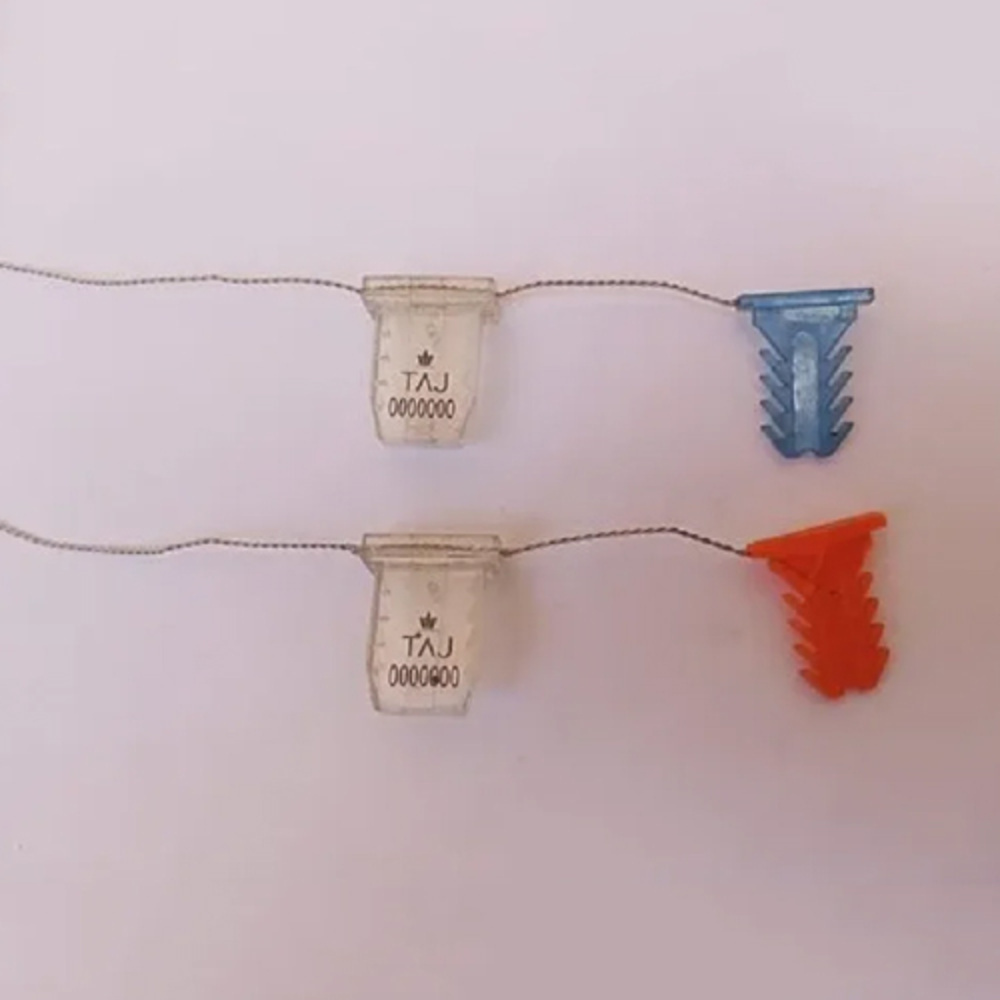 Ms Meter Seal - Metal Material, Various Sizes , Multi-color Finish, Round Shape, Temperature Range -50 To +80â°c, Wire Line 20cm Or 25cm, Tensile Strength >3.5 Kn