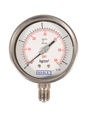 SSKE02 SS Precision Pressure Gauge