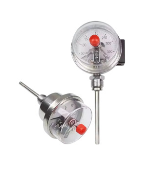 Electric Contact Temperature Gauges - Doom Glass