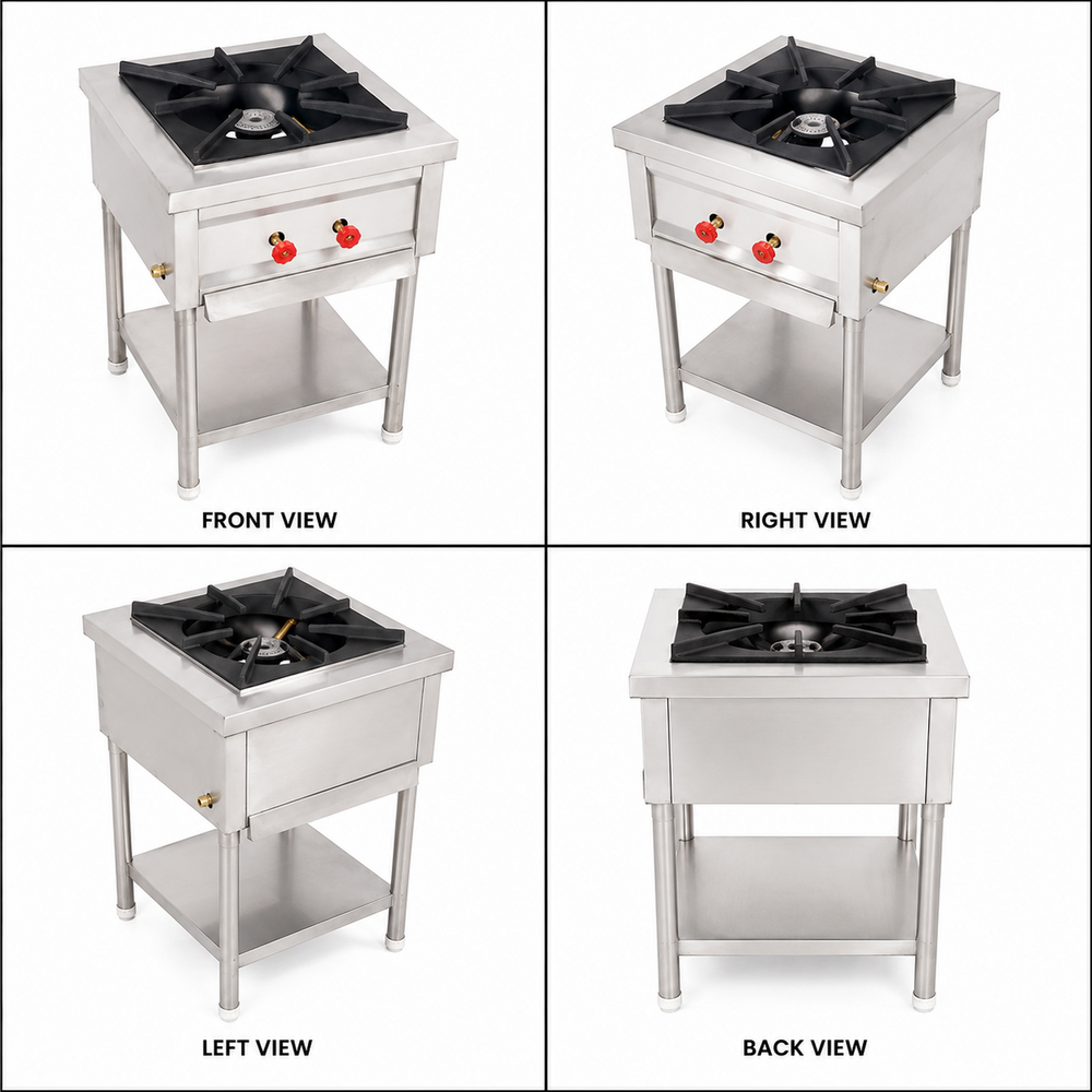 Ss Single Burner Range - Application: Commercial Kitchen