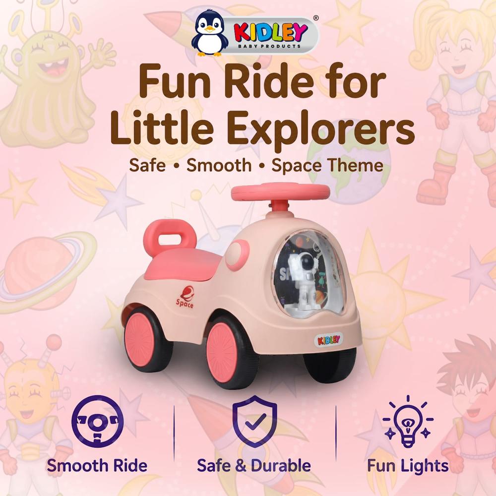 Space car ride on
