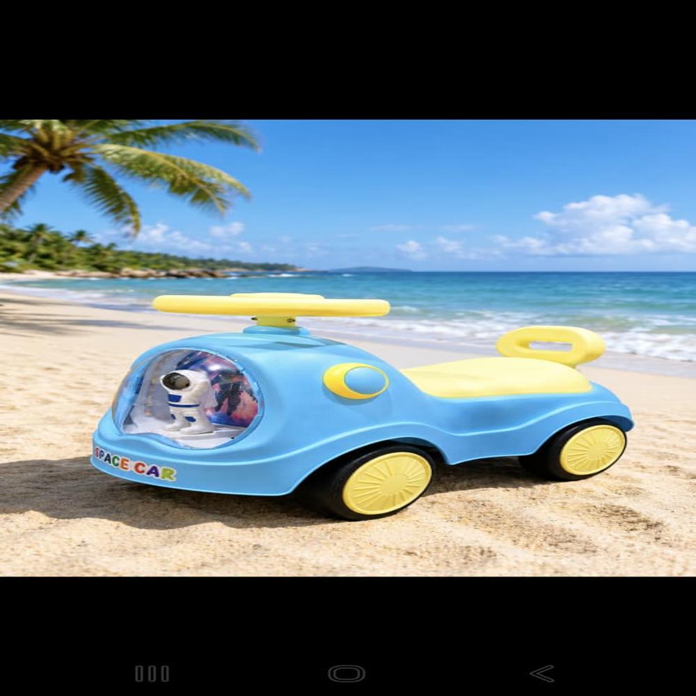Space car ride on