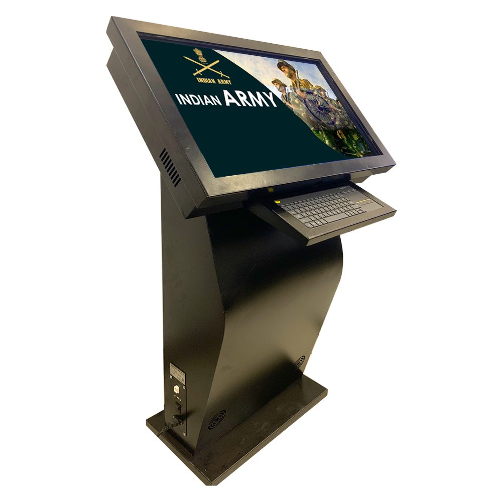 Touch Kiosk - Color: Black