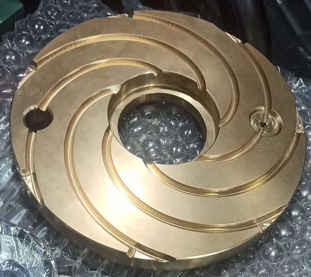 330mm Thrust Plate - Color: Golden