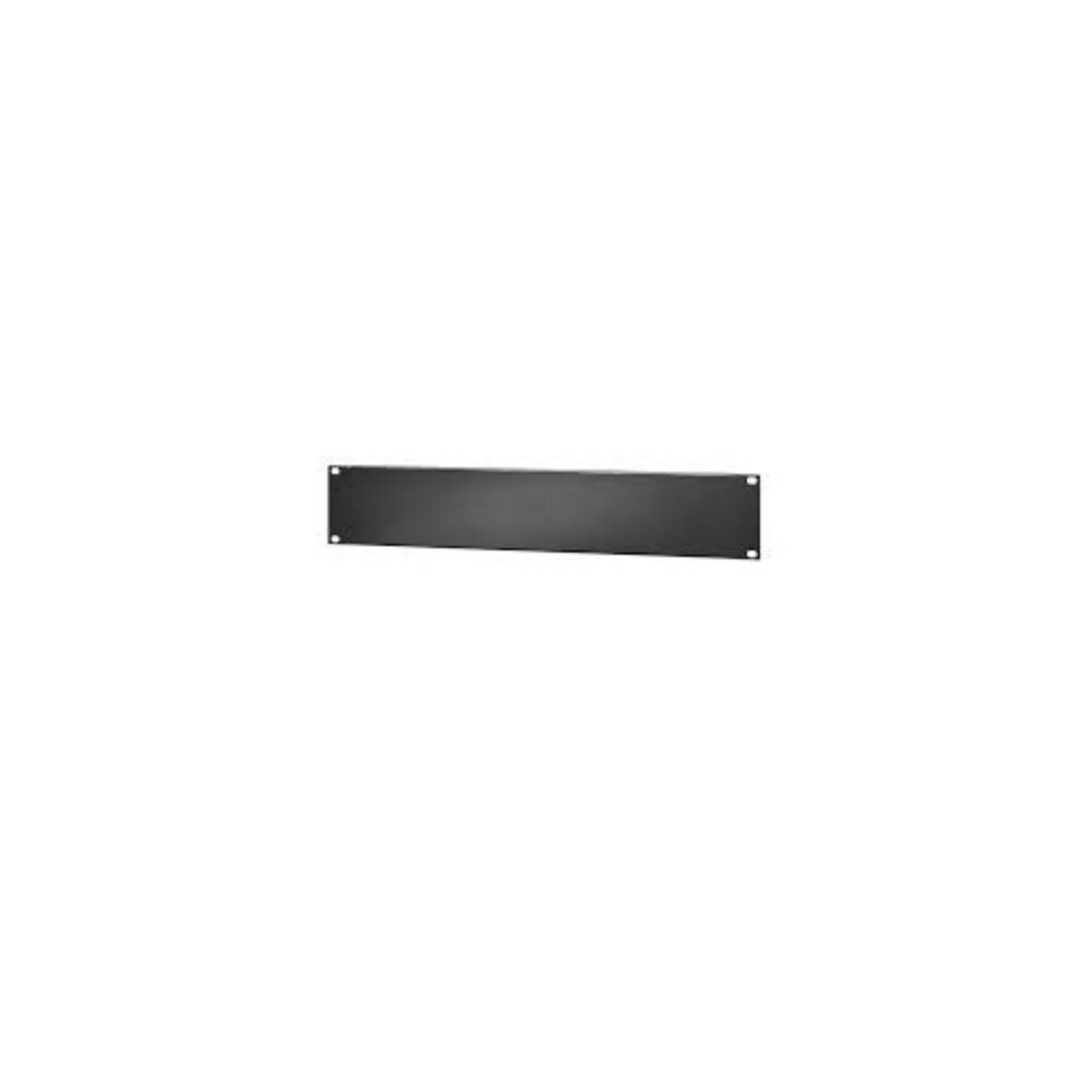 2u Abs Plastic Blanking Panel - Color: Black