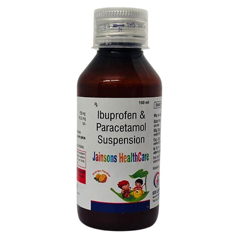 100 ml Ibuprofen And Paracetamol Suspension Third Party Manufacturer