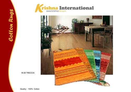 डिजाइनर कॉटन रग्स