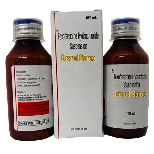 100 ml Fexofenadine Hydrochloride Suspension