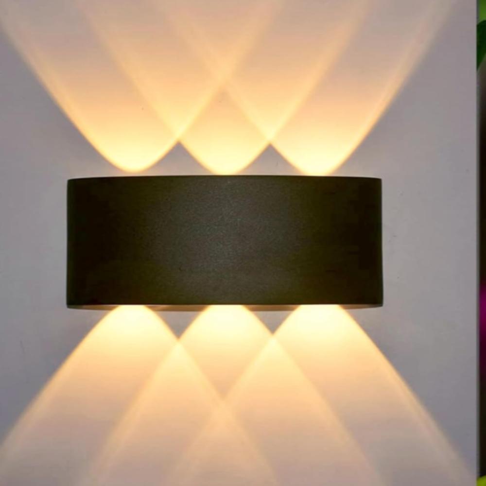 2 Way Lens Model 3+3 wall light