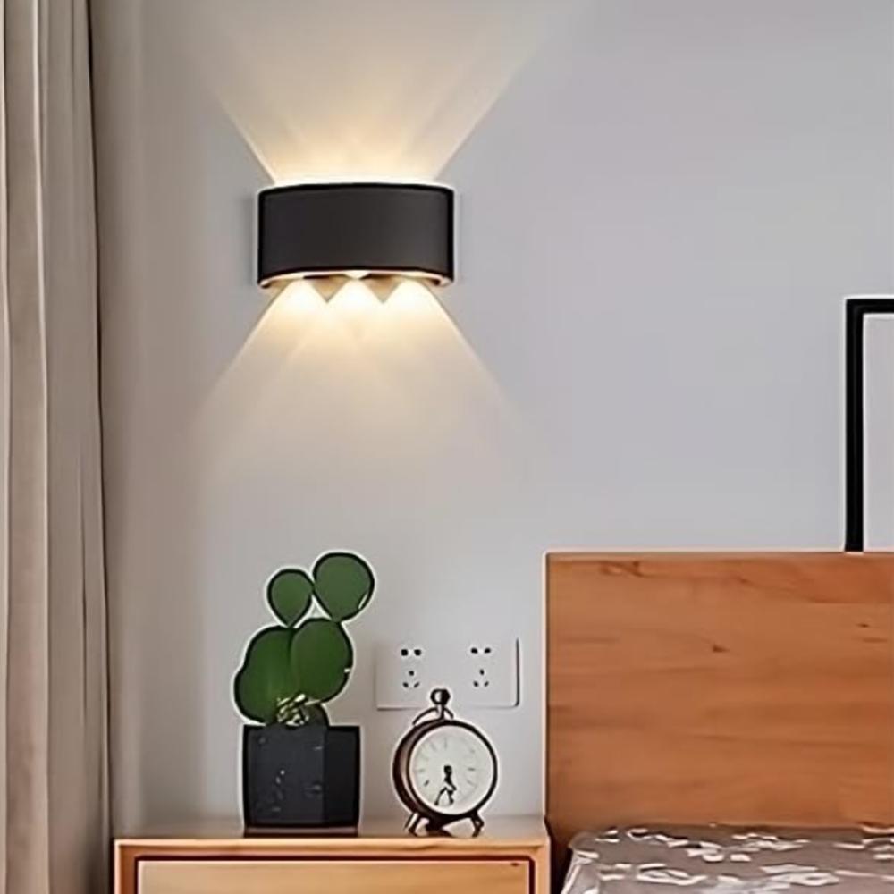 2 Way Lens Model 3+3 wall light