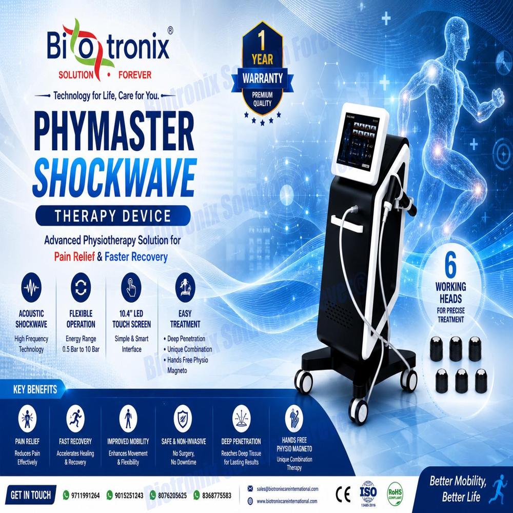 Professional Shockwave Therapy Device with Touch Screen