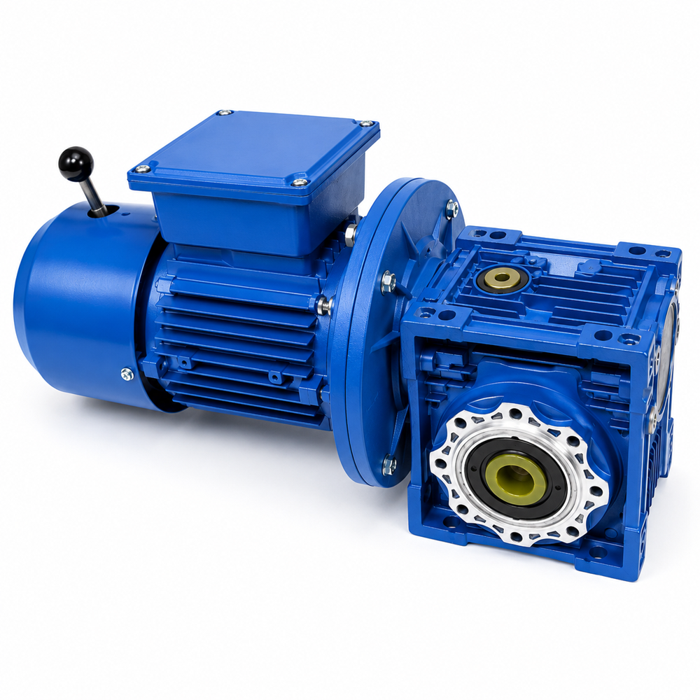 Worm Geared DC Brake Motor