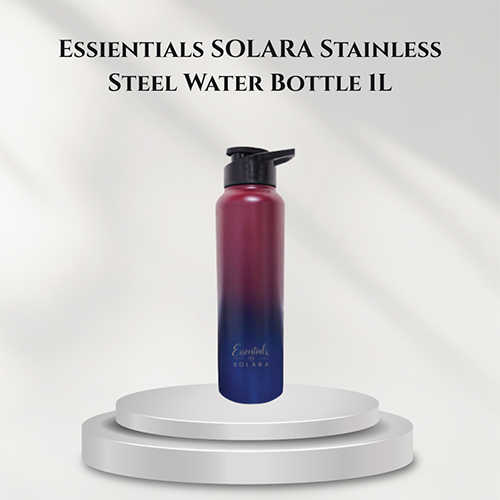 Solara Stainless Steel Water Bottle 1L