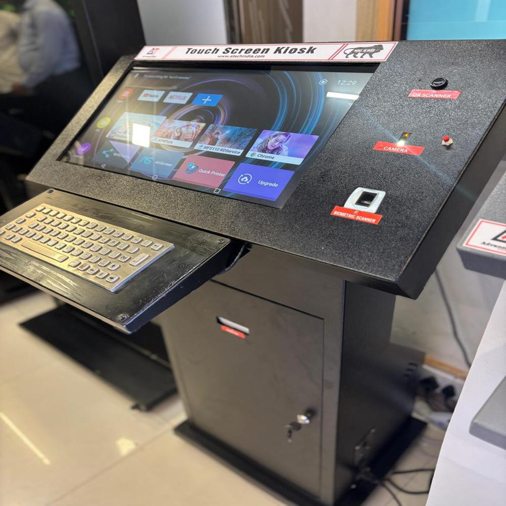 Digital Information Kiosk - Color: Black