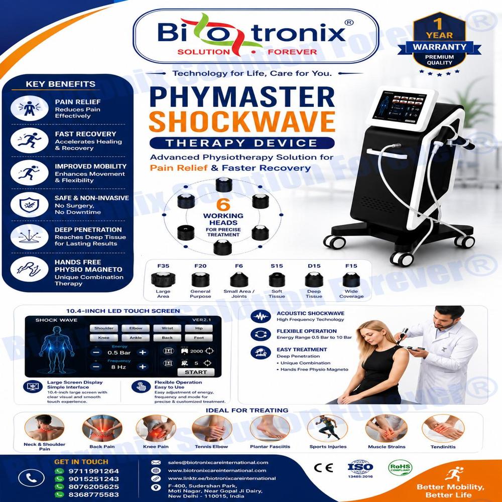 Hospital Use Premium Shockwave Therapy Equipment
