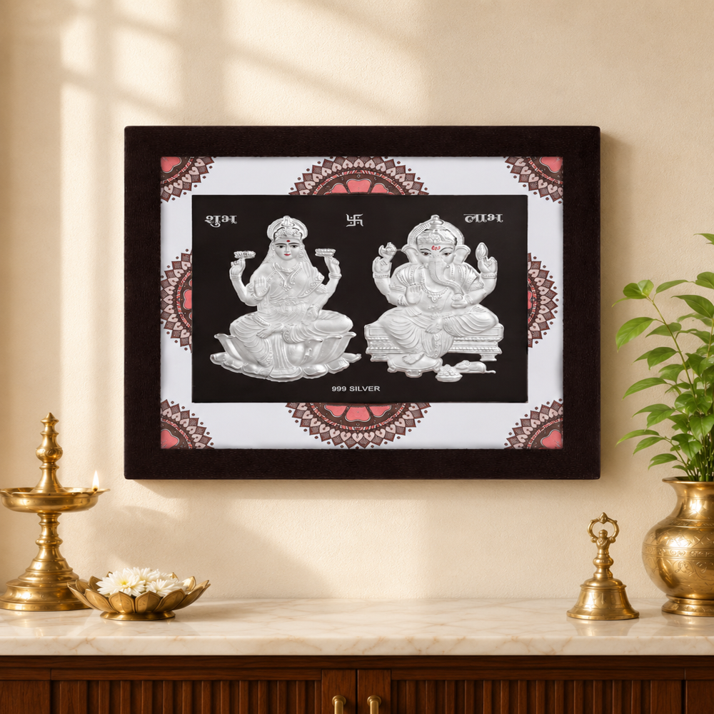 Auspicious Laxmi Ganesha Frame
