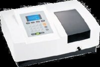 Single Beam Spectrometer - Abs Plastic & Metal, 420x280x160 Mm, 190-1100 Nm Wavelength Range, 0.002 Abs Accuracy, 4-position Cell Changer, Lcd Display