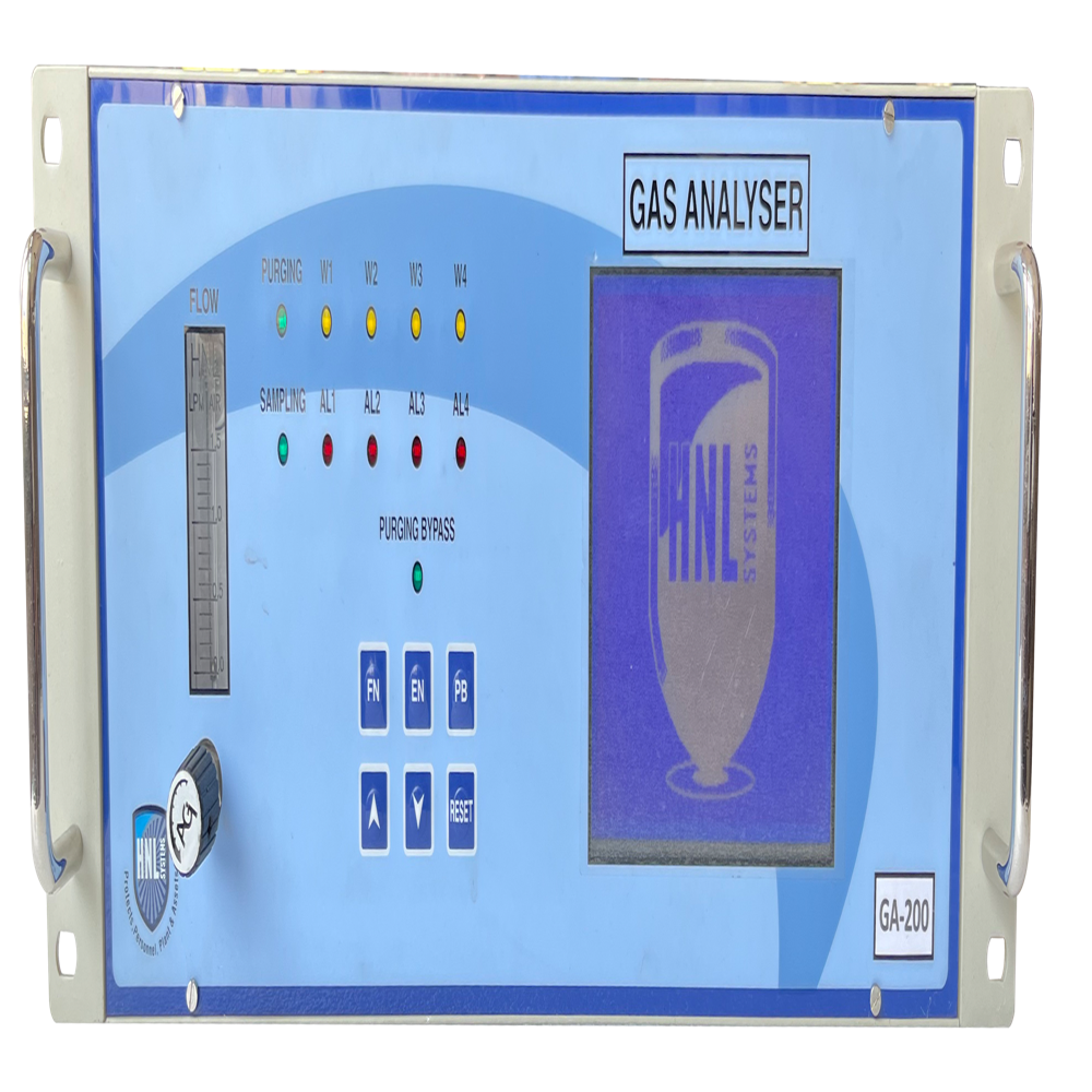Trace Oxygen Analyzer - Hi Impact Plastic, 175x200x65 mm | Microprocessor Supported, Rechargeable NiCad Batteries, 1/2 Inch NPT Connection, Dual Programmable Alarms