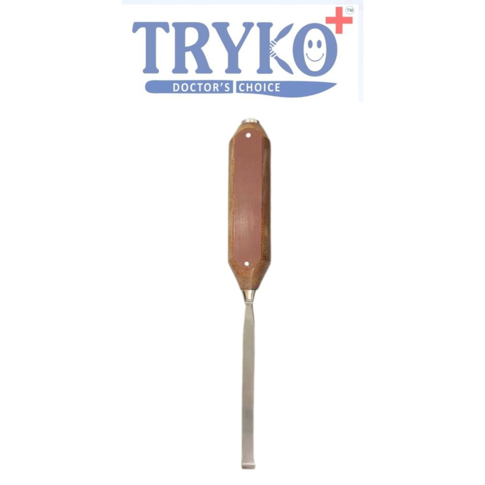 Bone Chisel Tikki Wali Straight Fiber Handle 10 mm Brand TRYKO+