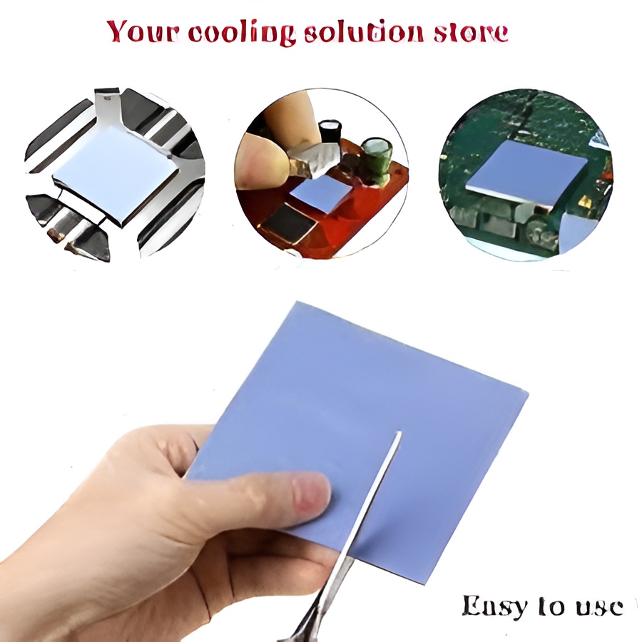 Graphics Card Thermal Pad 12W/(M.K) - Application: Cpus And Processors