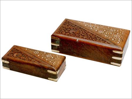 Wooden jewellery boxes