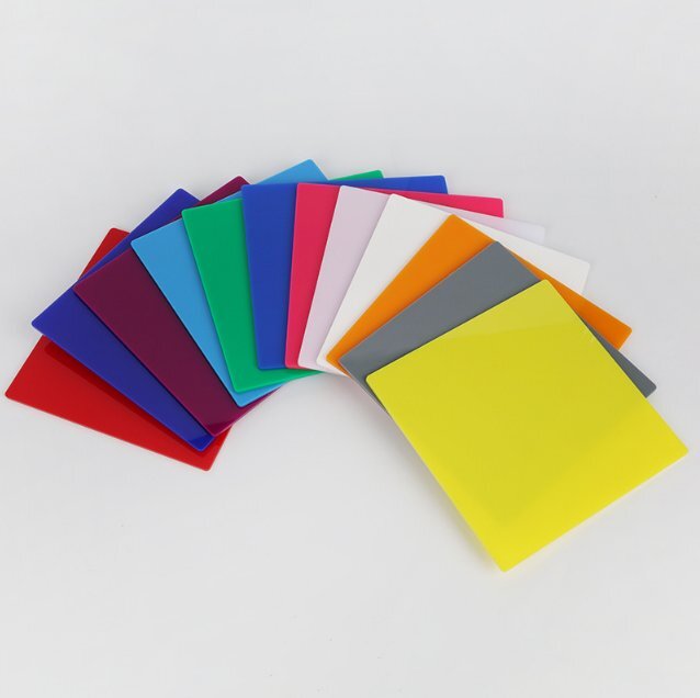 Colored Cast Acrylic Sheet - Cast Pmma, 4x8 Ft, Assorted Colors, 1-20 Mm Thickness, Uv Resistant