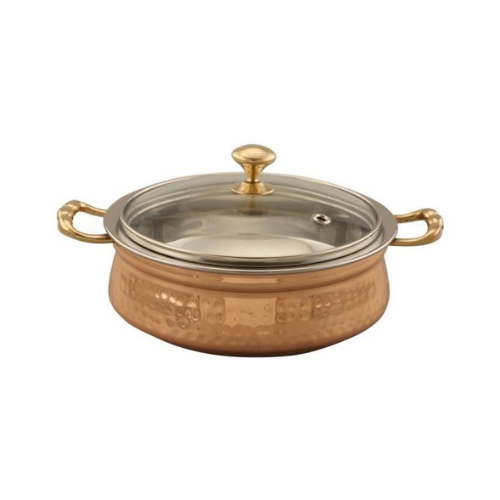 Steel Handi - Color: Copper With Metallic Accents