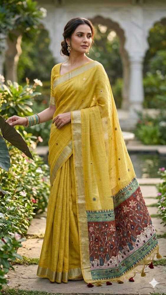 Elegant Jamdani Weaving Saree
