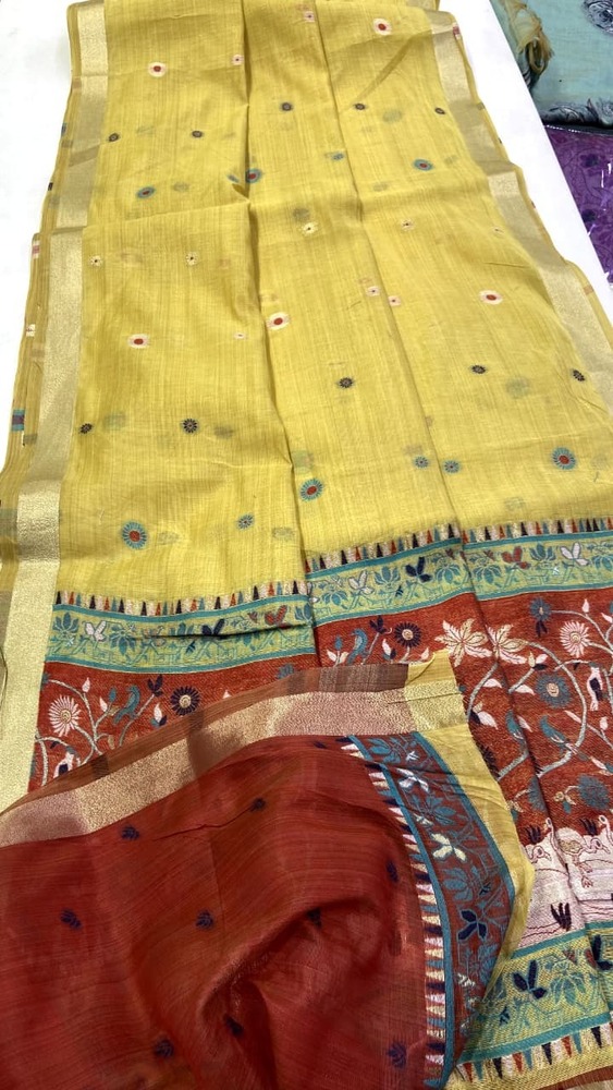 Elegant Jamdani Weaving Saree