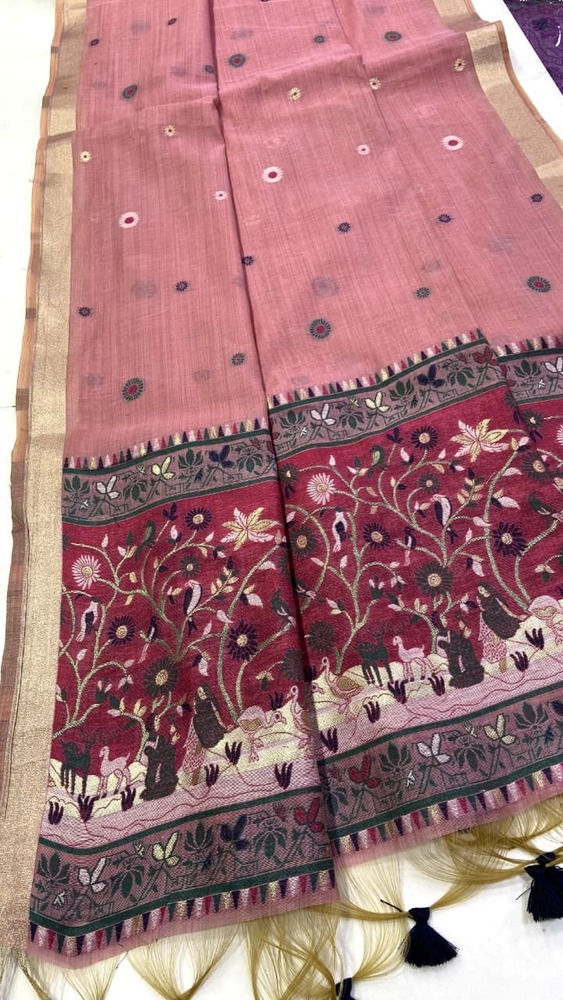 Elegant Jamdani Weaving Saree