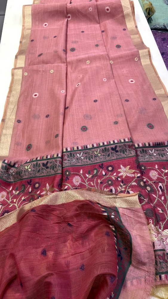Elegant Jamdani Weaving Saree