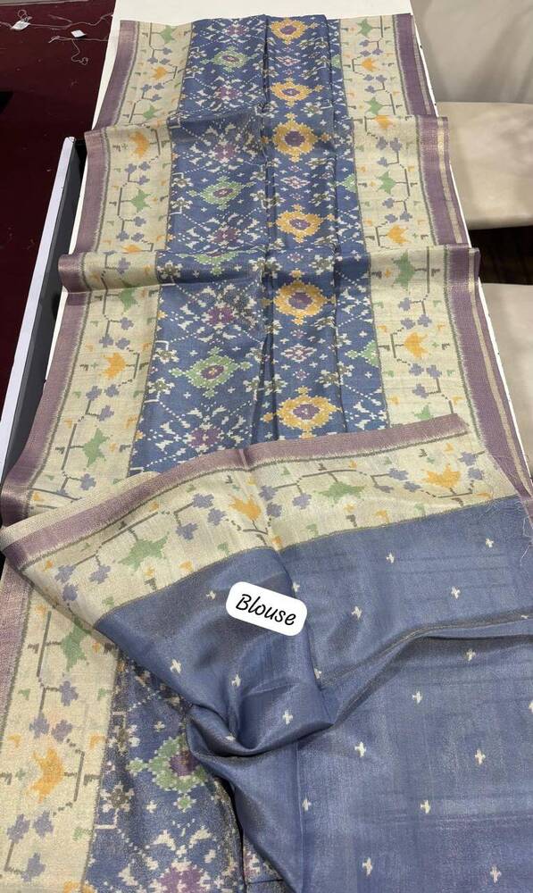 Printed Tissue Patola Saree