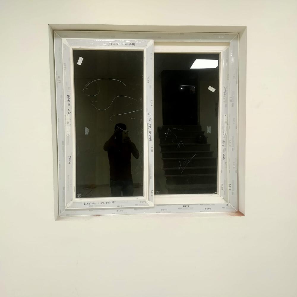 16mm UPVC Sliding Glass Window