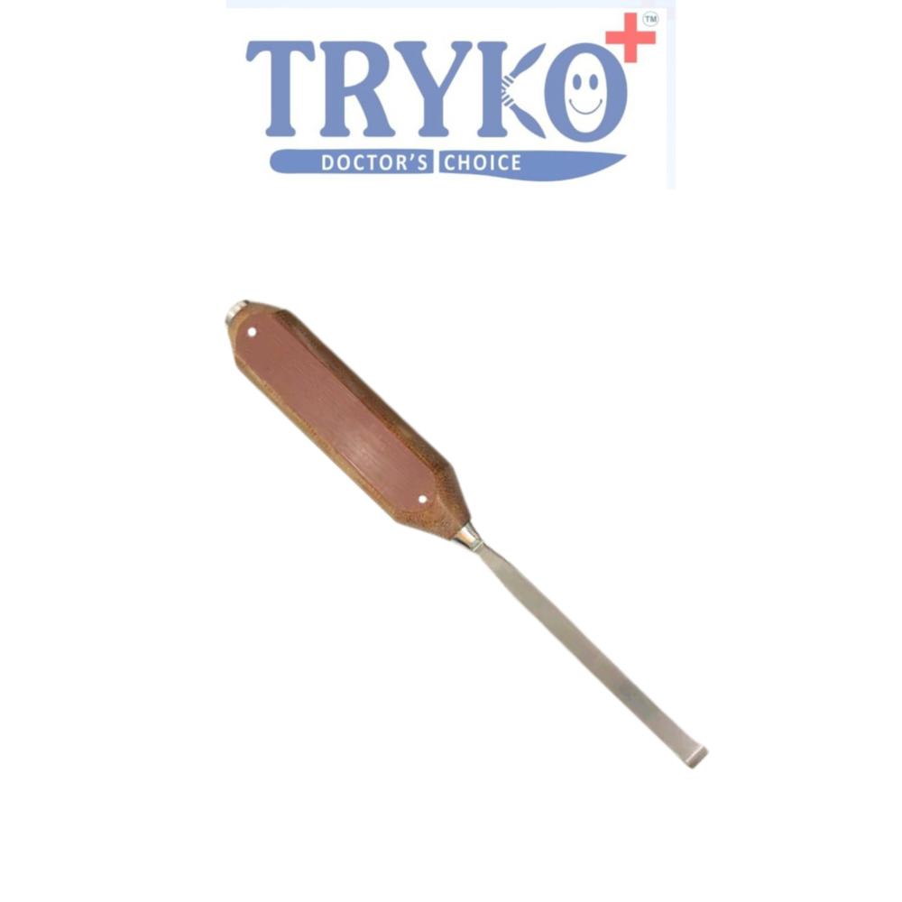 Bone Chisel Tikki Wali Straight Fiber Handle 15 mm Brand TRYKO+