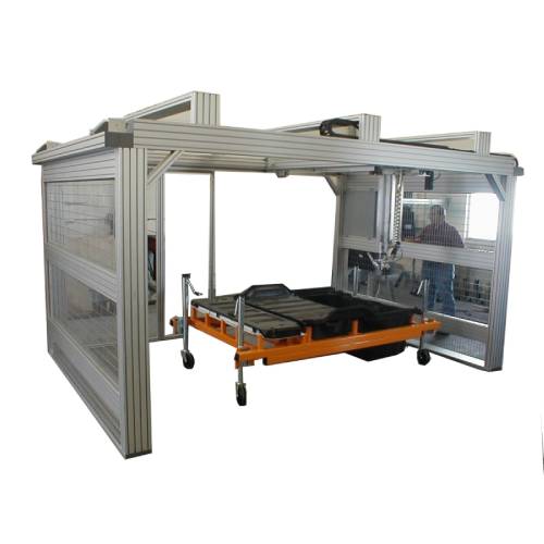 Automotive Bed Liner Strength Tester - Aluminum/steel Frame 3500x2500x2200 Mm, Plc Control & Load Cell