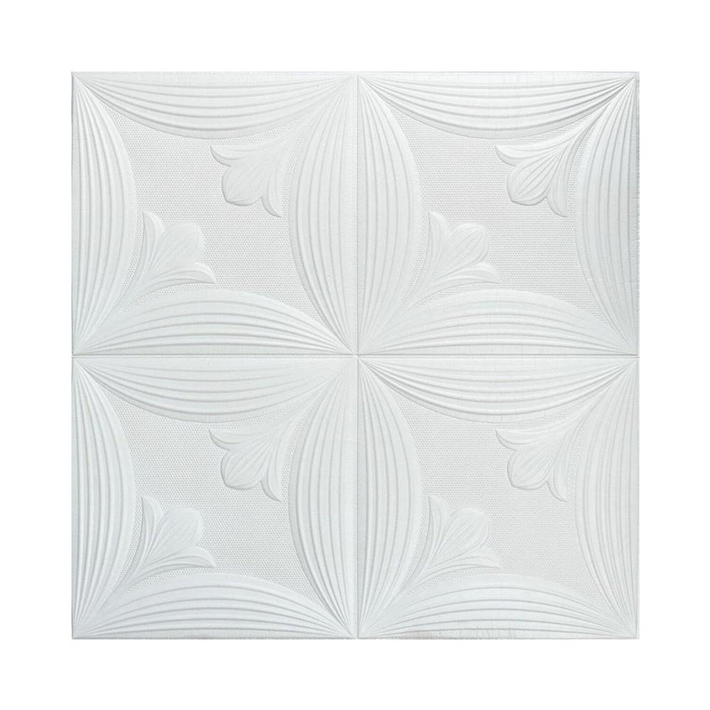 Wallpaper 3D Foam Wallpaper Sticker Panels (70 x 70 Cm / 1 Pc)