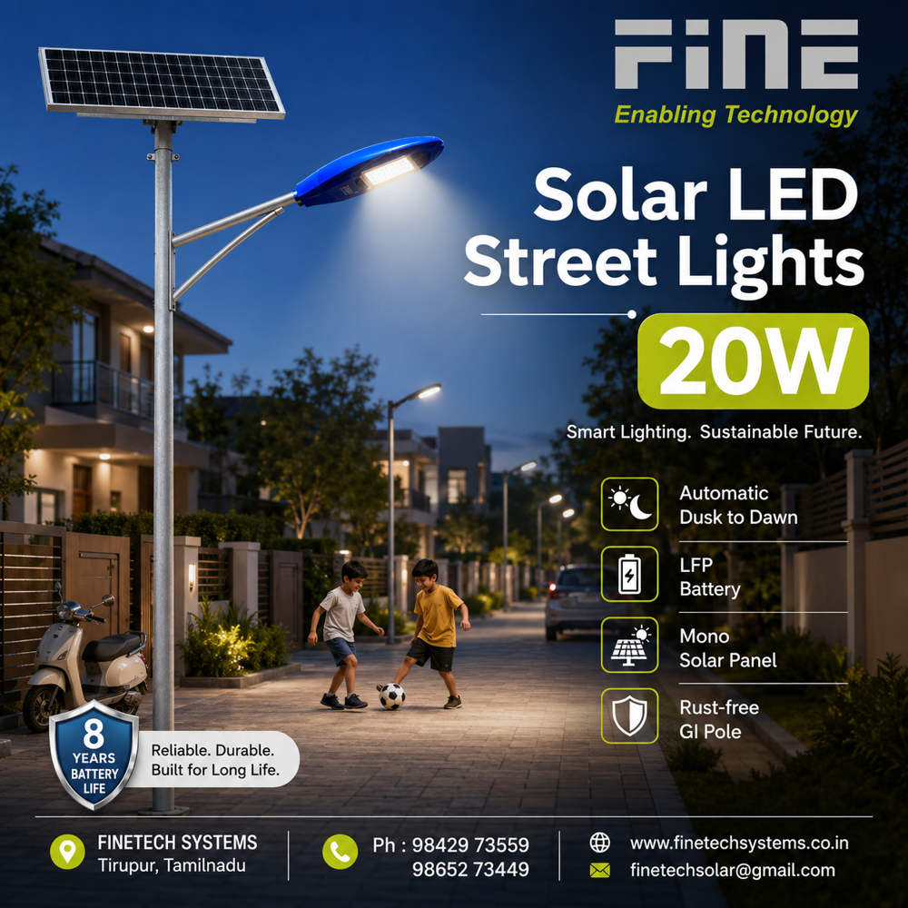 Solar LED Street Light