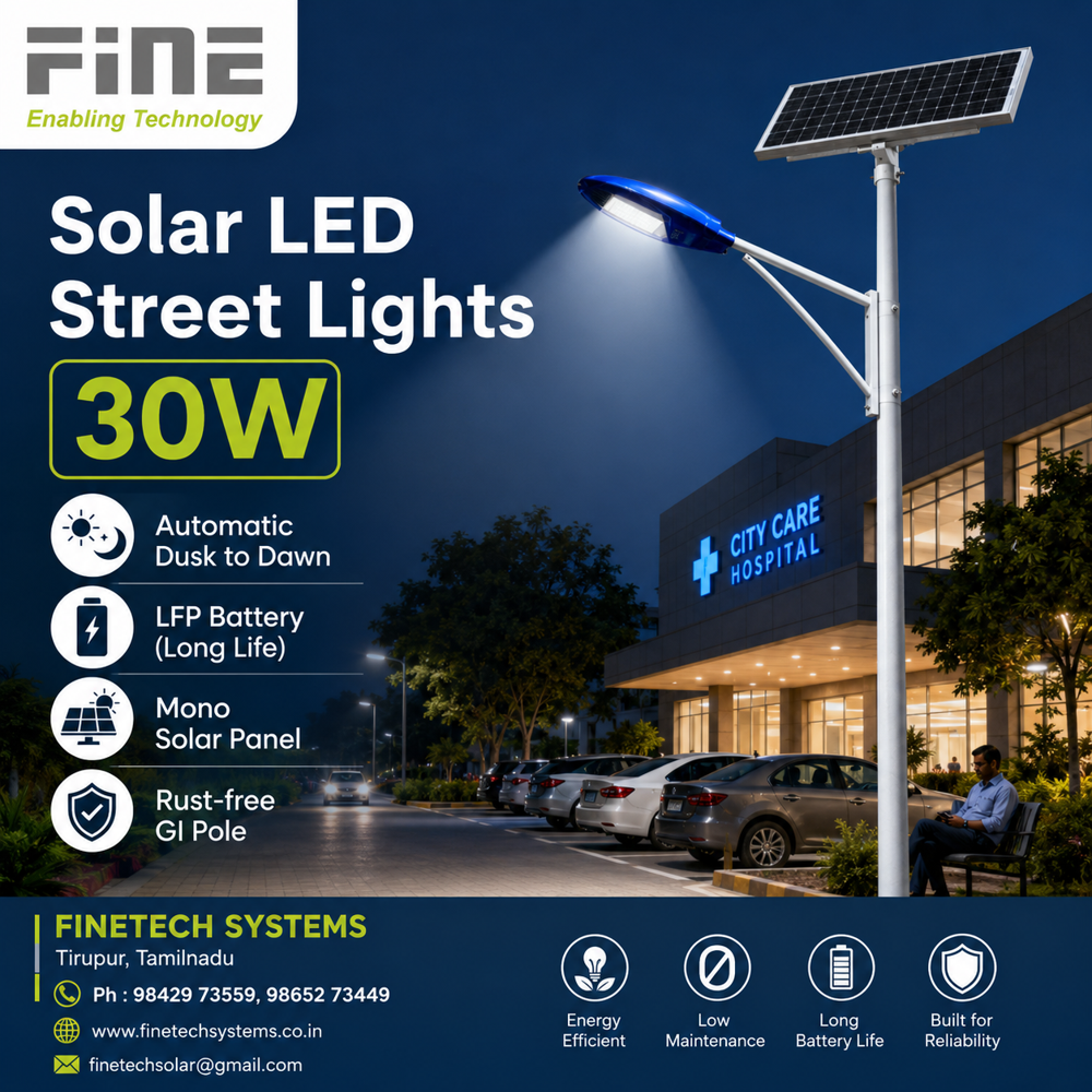 Solar LED Street Light